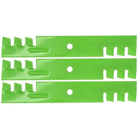 AFTERMARKET Mulching Lawn Mower Blade Set Fits Husqvarna Fits Exmark, 3PK C-BLD-0029-810